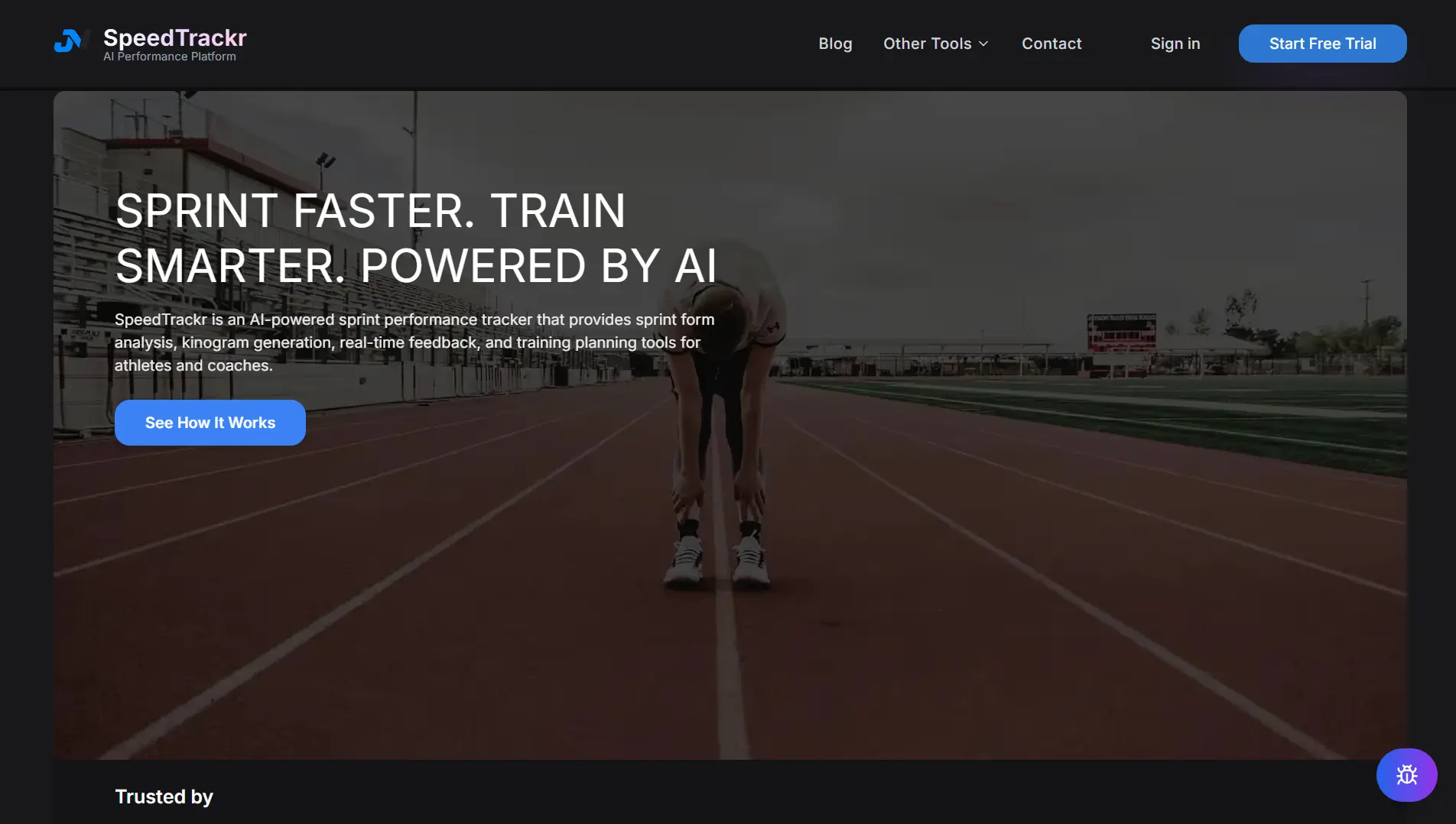 SpeedTrackr dashboard preview